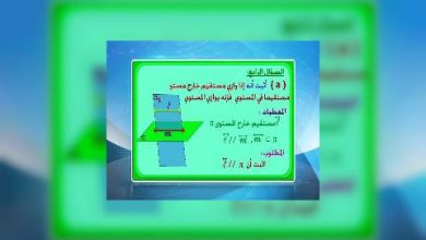 Photo of قناة التربوية – مادة الرياضيات (علمي) – الصف 11 –